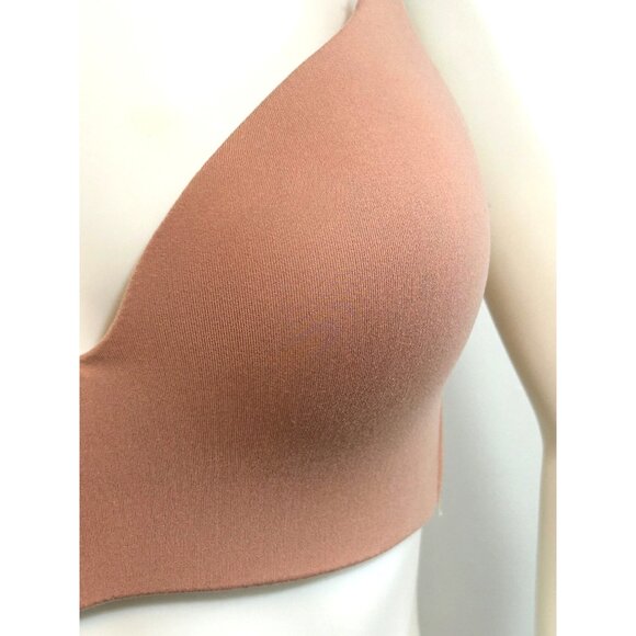 Nautica Intimates Bra Pink 36C Padded Wirefree Tagless Adjustable Wide Band - Picture 3 of 13